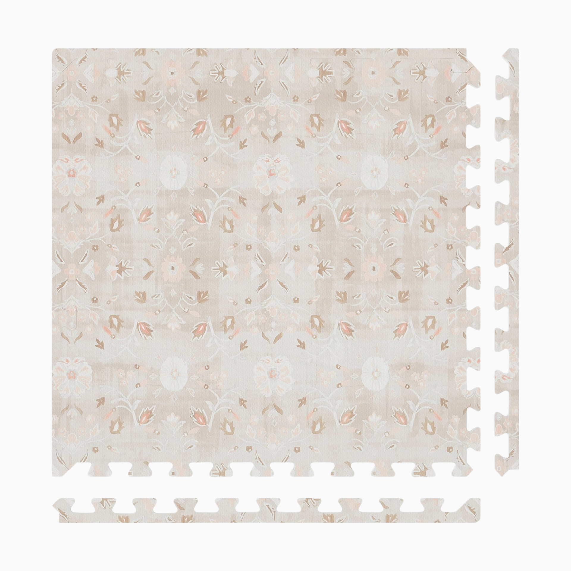 House of Noa Little Nomad Play Mat l Gemma - Linen, 4X6 | Babylist