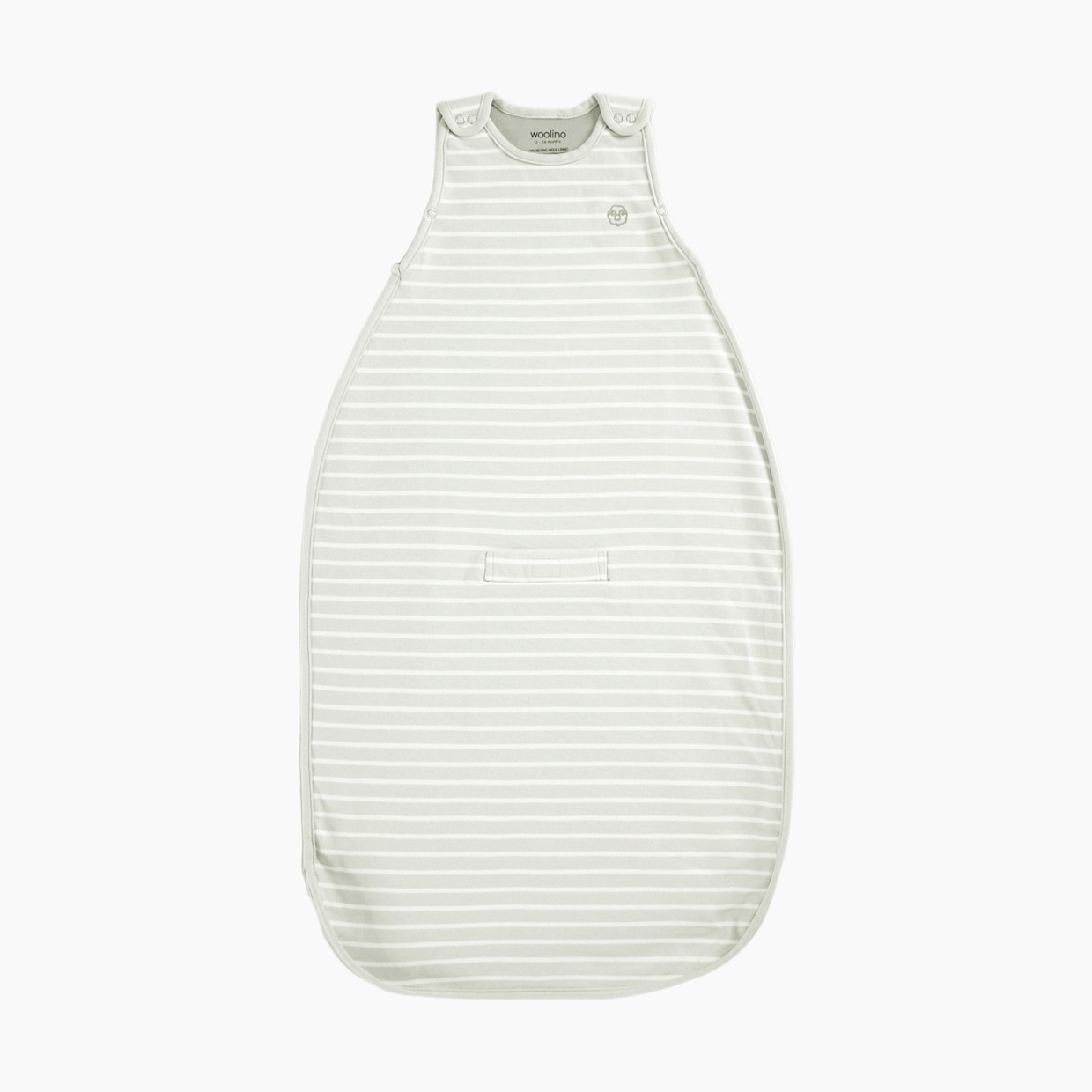 Woolino 4 Season Ultimate Baby Sleep Bag - Gray, 0-2 Years.