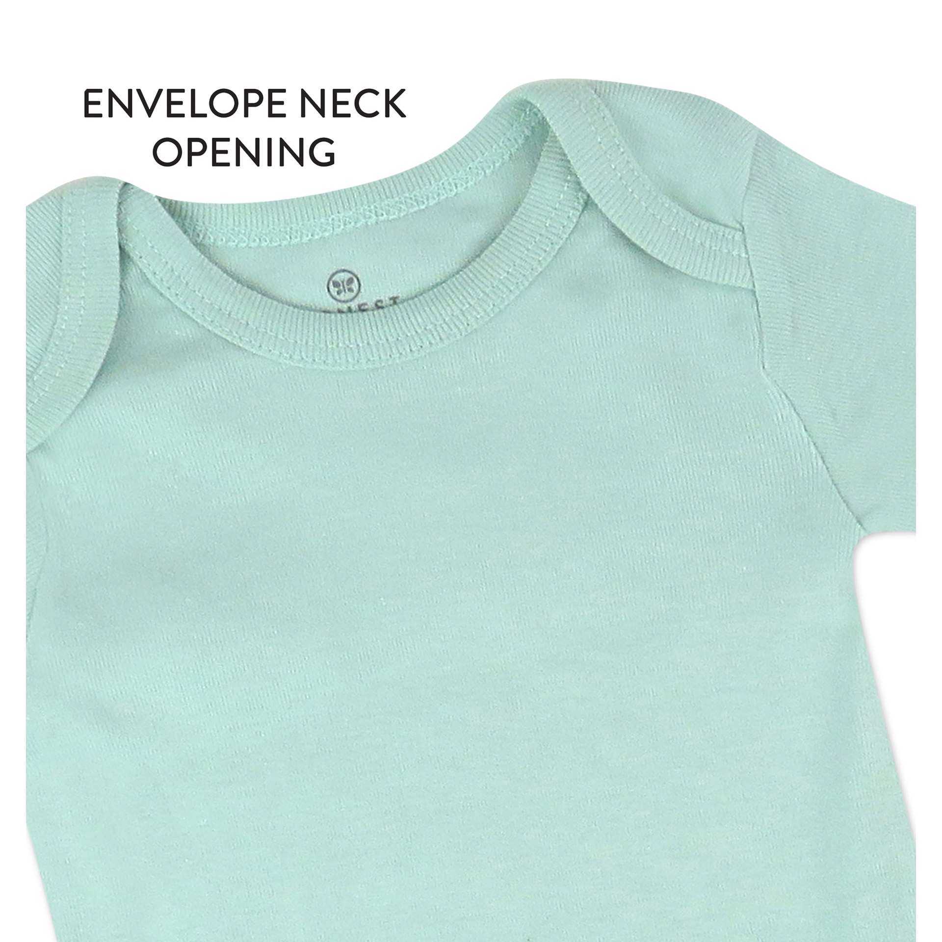 Honest Baby Clothing 5-Pack Organic Cotton Short Sleeve Bodysuits - Strawberry Cream, Newborn, 5.