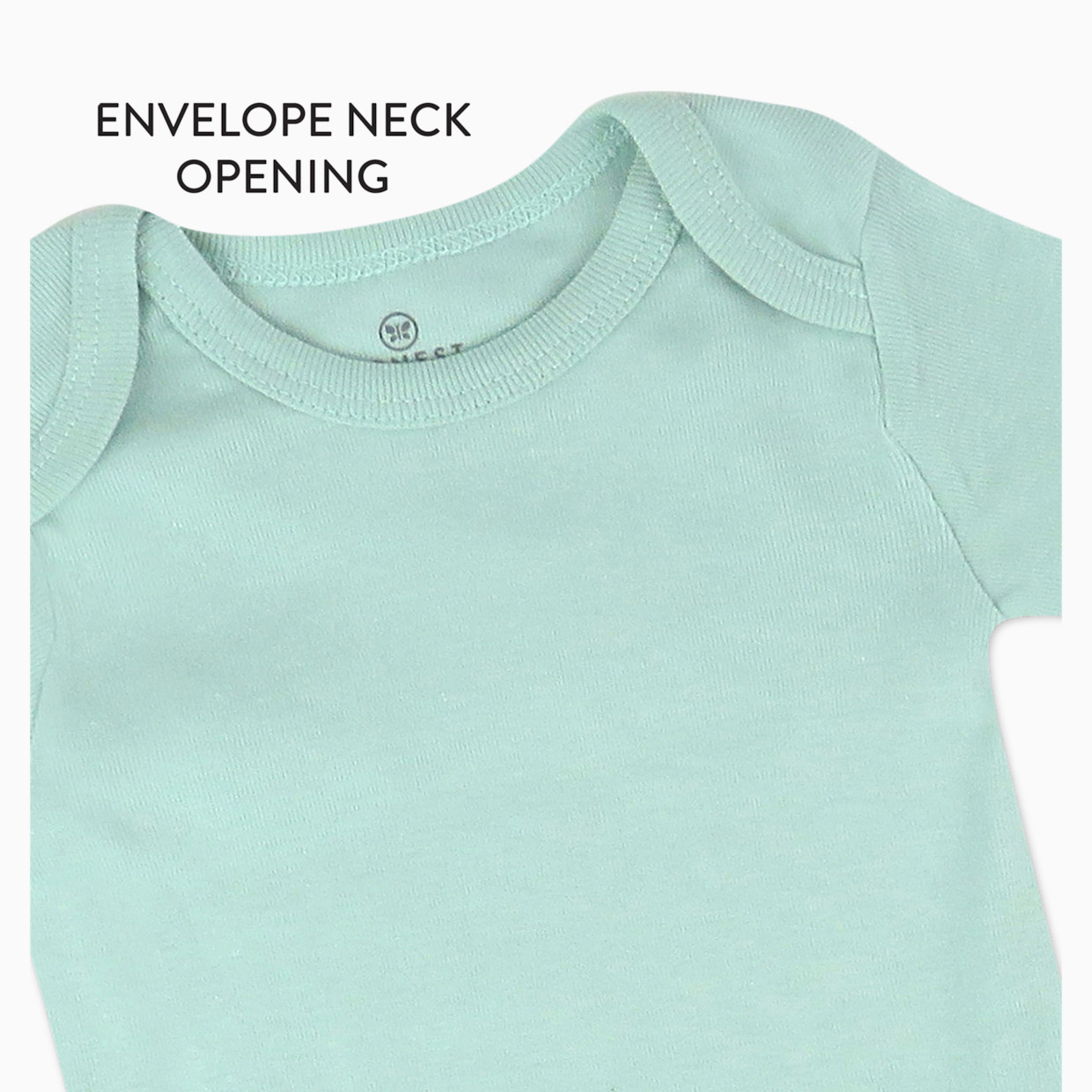 Honest Baby Clothing 5-Pack Organic Cotton Short Sleeve Bodysuits - Strawberry Cream, 0-3 M, 5.