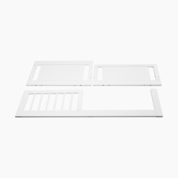 babyletto Junior Bed Conversion Kit for Hudson and Scoot Crib - White.