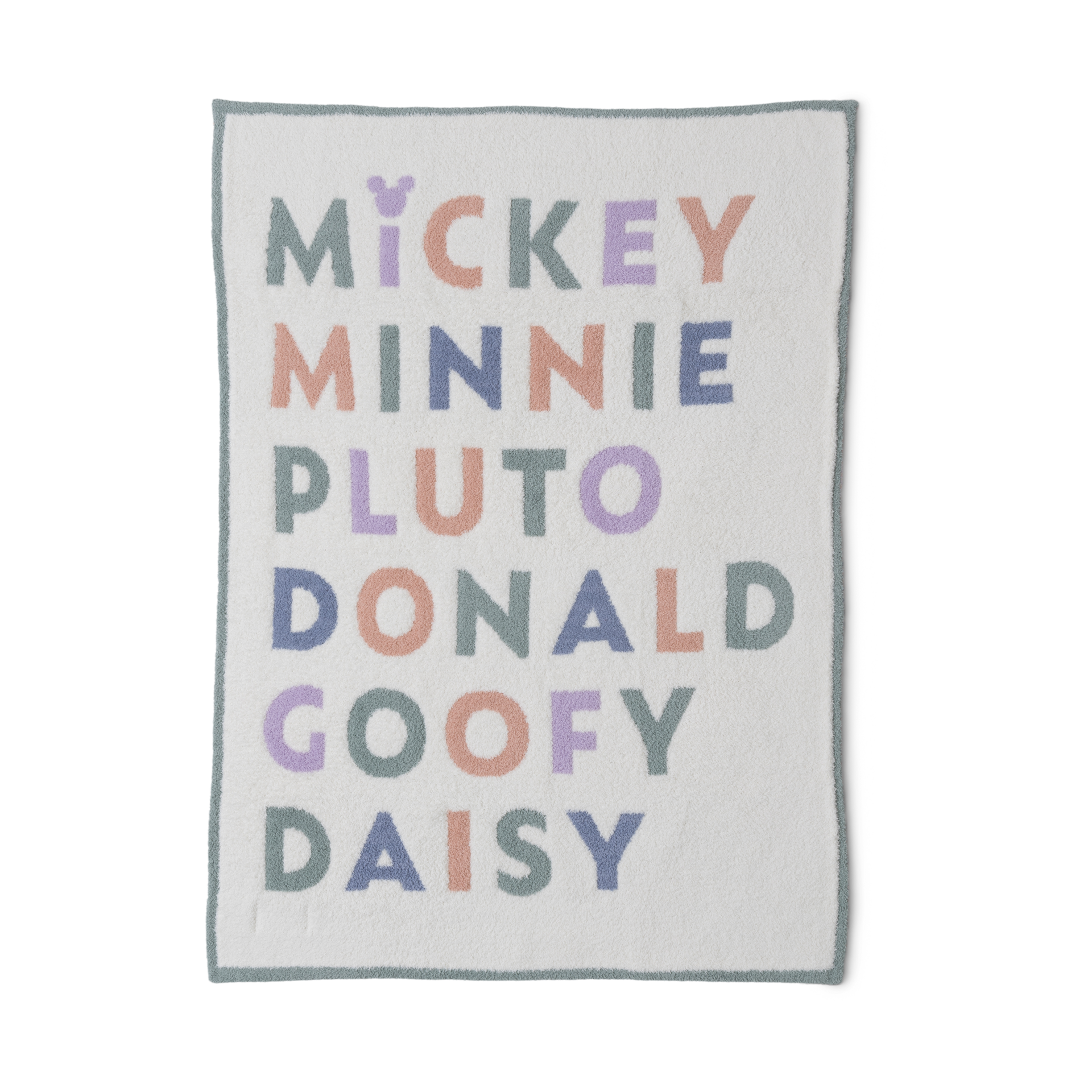 Barefoot Dreams CozyChic Disney Mickey & Friends Stroller Blanket.
