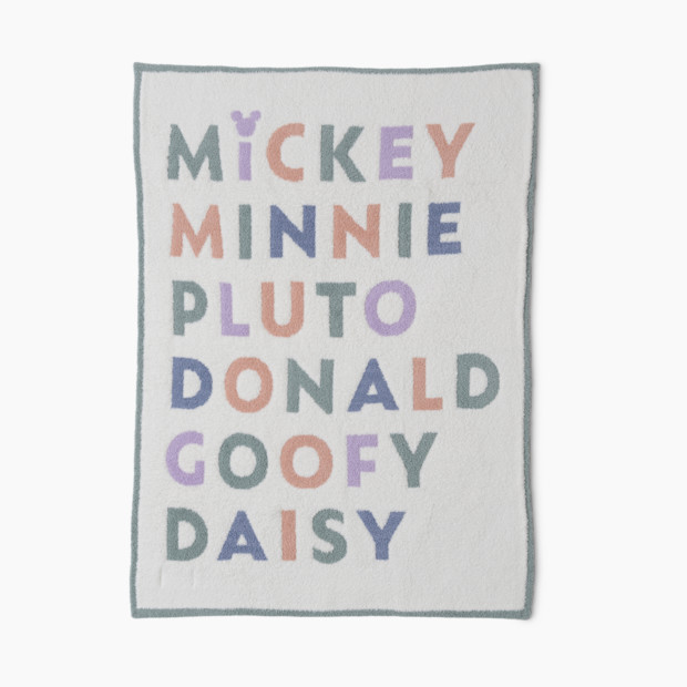 Barefoot Dreams CozyChic Disney Mickey & Friends Stroller Blanket.