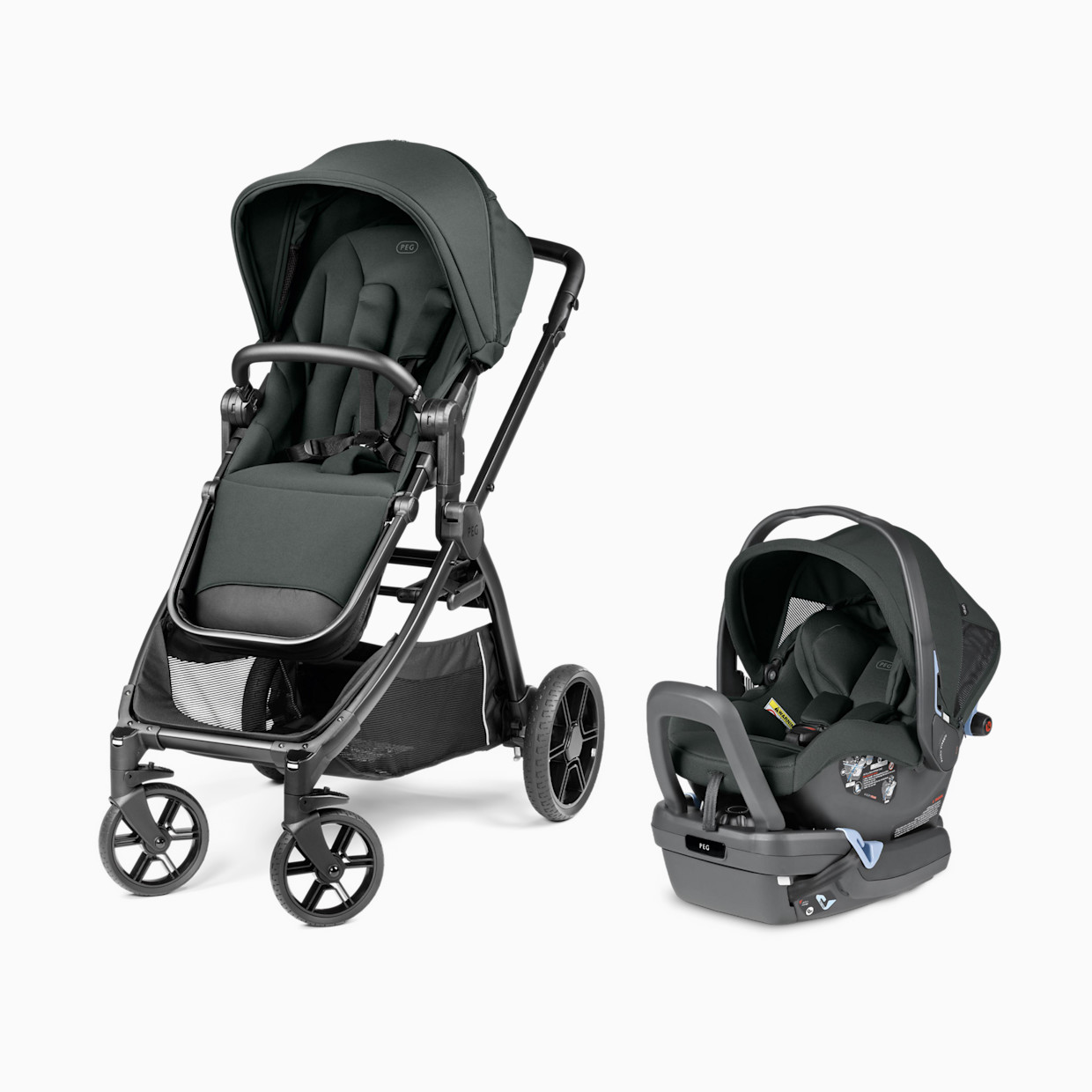Peg Perego Ypsi Travel System - Metal.