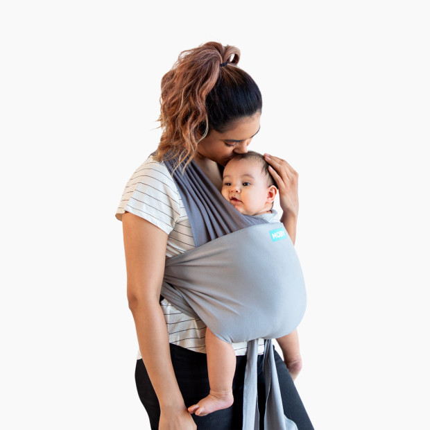 Moby Easy Wrap Carrier - Smoked Pearl.