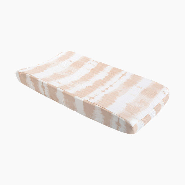 Crane Baby Cotton Quilted Change Pad Cover - Rose Tie Dye.