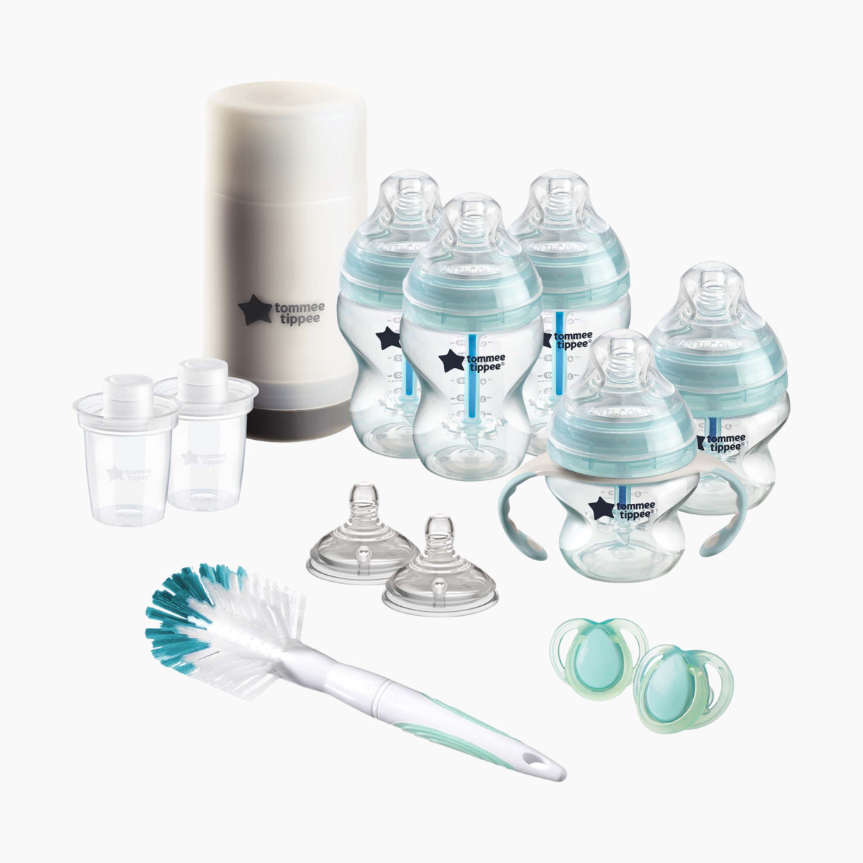 Tommee Tippee Advanced Anti-Colic Newborn Feeding Gift Set - White.