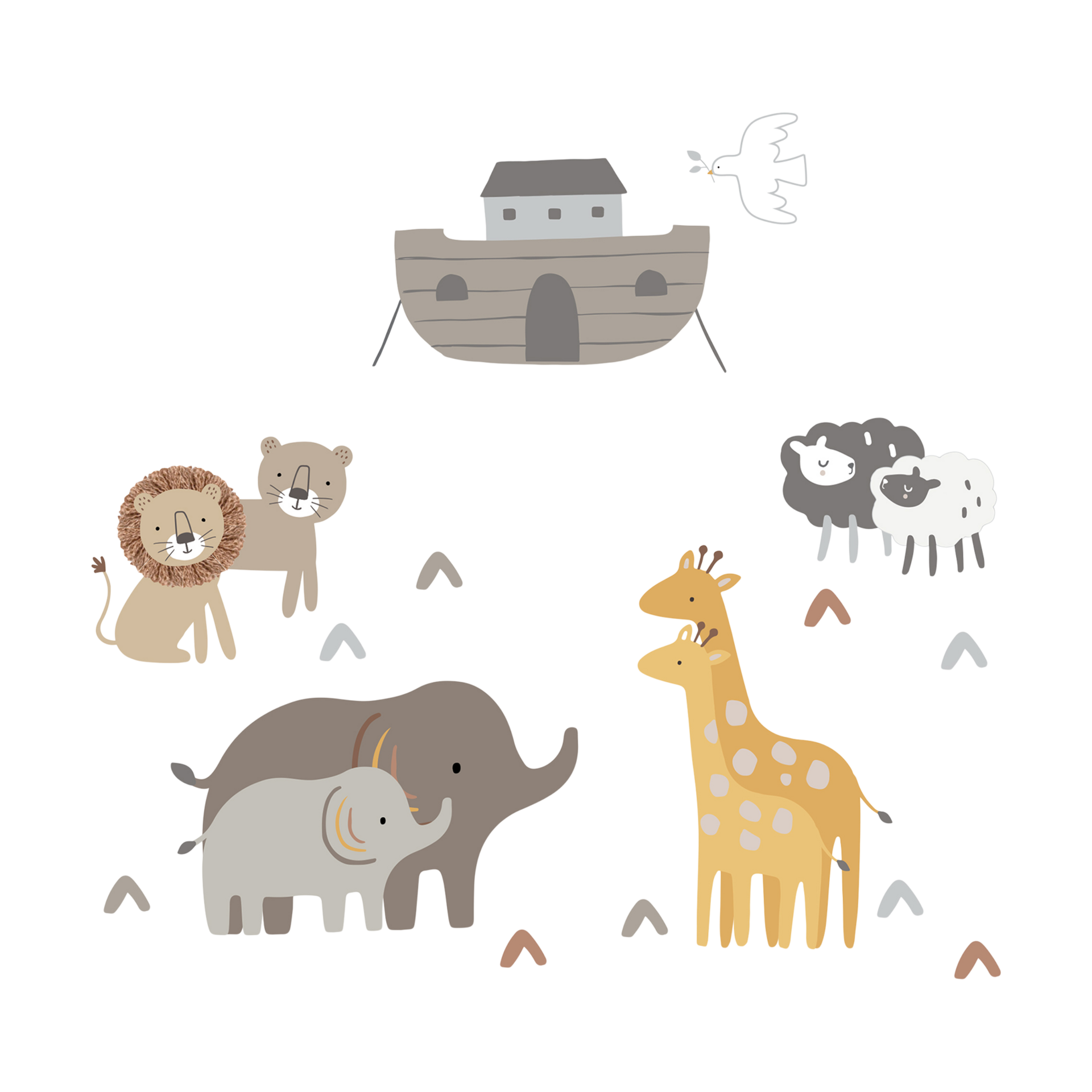 Lambs & Ivy Wall Decals Baby Noah Babylist Shop