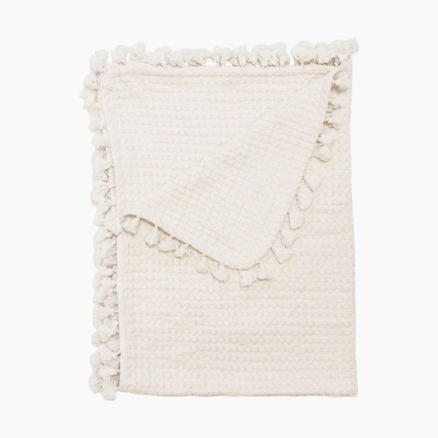 Crane Baby Waffle Knit Blanket - Birch.