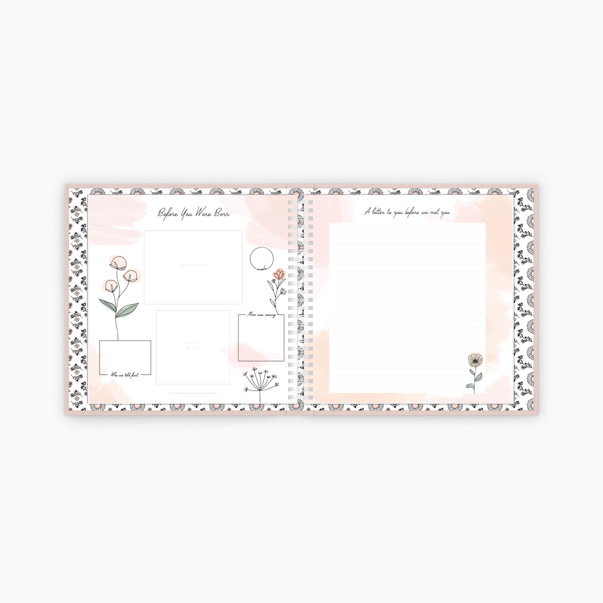 Lucy Darling Luxury Memory Book - Wildflower Meadow.