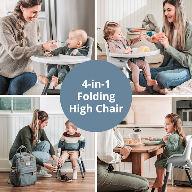 Zest 4-in-1 Folding High Chair.