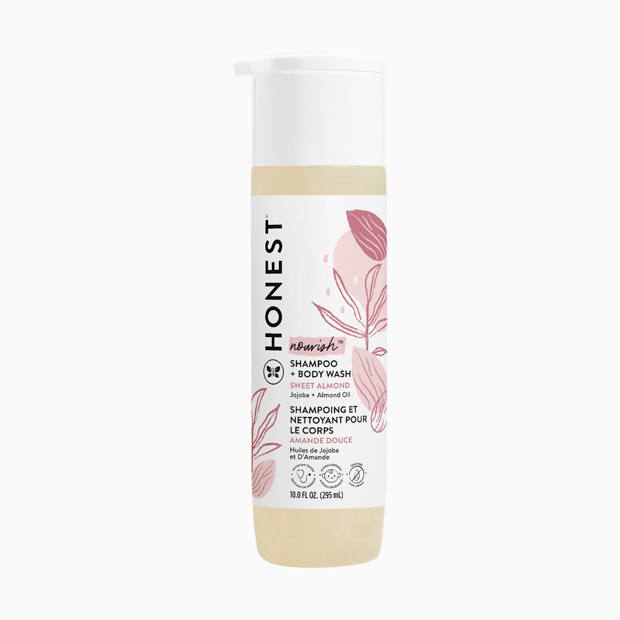 The Honest Company Shampoo & Body Wash - Nourish (Sweet Almond), 18 Fl Oz.
