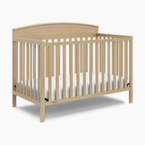 Graco Benton 5-in-1 Convertible Crib (Driftwood) – GREENGUARD Gold Certified, Converts from Baby Crib to Toddler Bed, Daybed and Full-Size Bed, Fits Standard Full-Size Crib Mattress