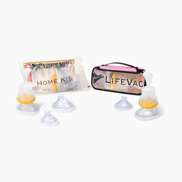 LifeVac Home & Travel Kit Bundle - Pink.