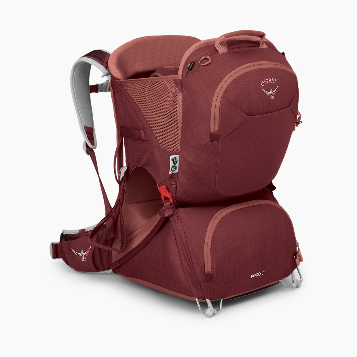 Osprey Poco LT Child Carrier - Red Mountain.