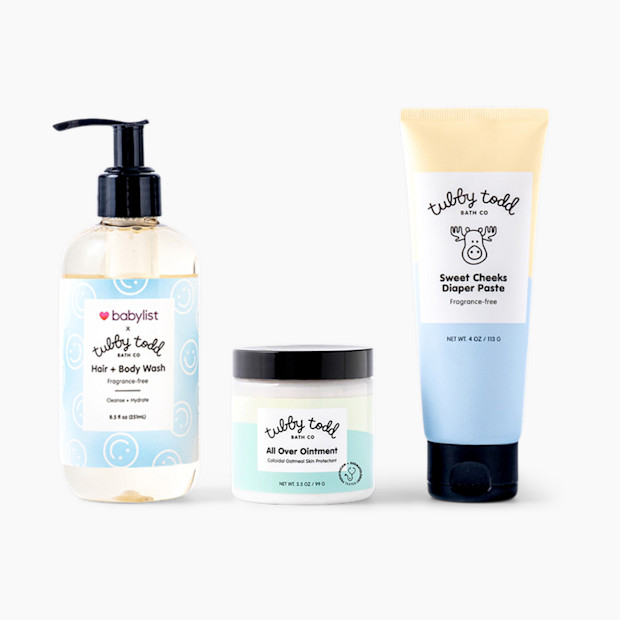 Tubby Todd Tubby Todd x Babylist Baby’s Skincare Essentials Gift Set.