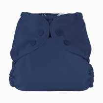 Esembly Cloth Diaper Outer, Waterproof Swim Cloth Diaper Cover, Leak-Proof and Breathable Layer Over Prefolds, Flats or Fitteds, Reusable with Snap Closure - Size 2 (18-35lbs), Ink