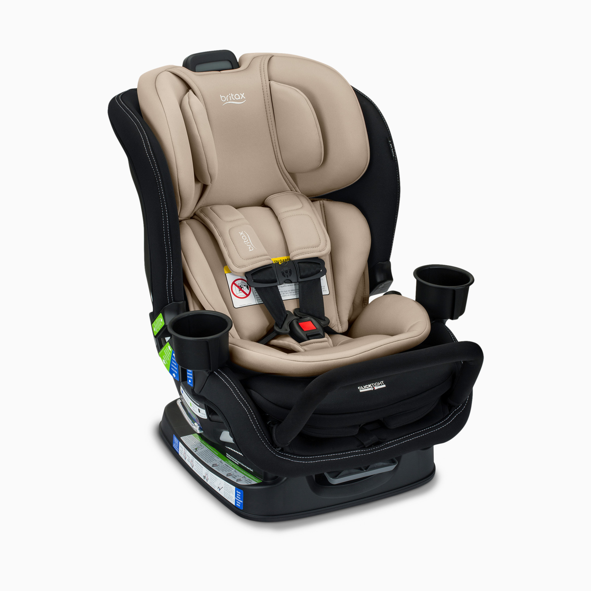Britax Poplar S Convertible Car Seat - Sand Onyx | Babylist Shop Britax Poplar S Convertible Car Seat - Sand Onyx | Babylist Shop