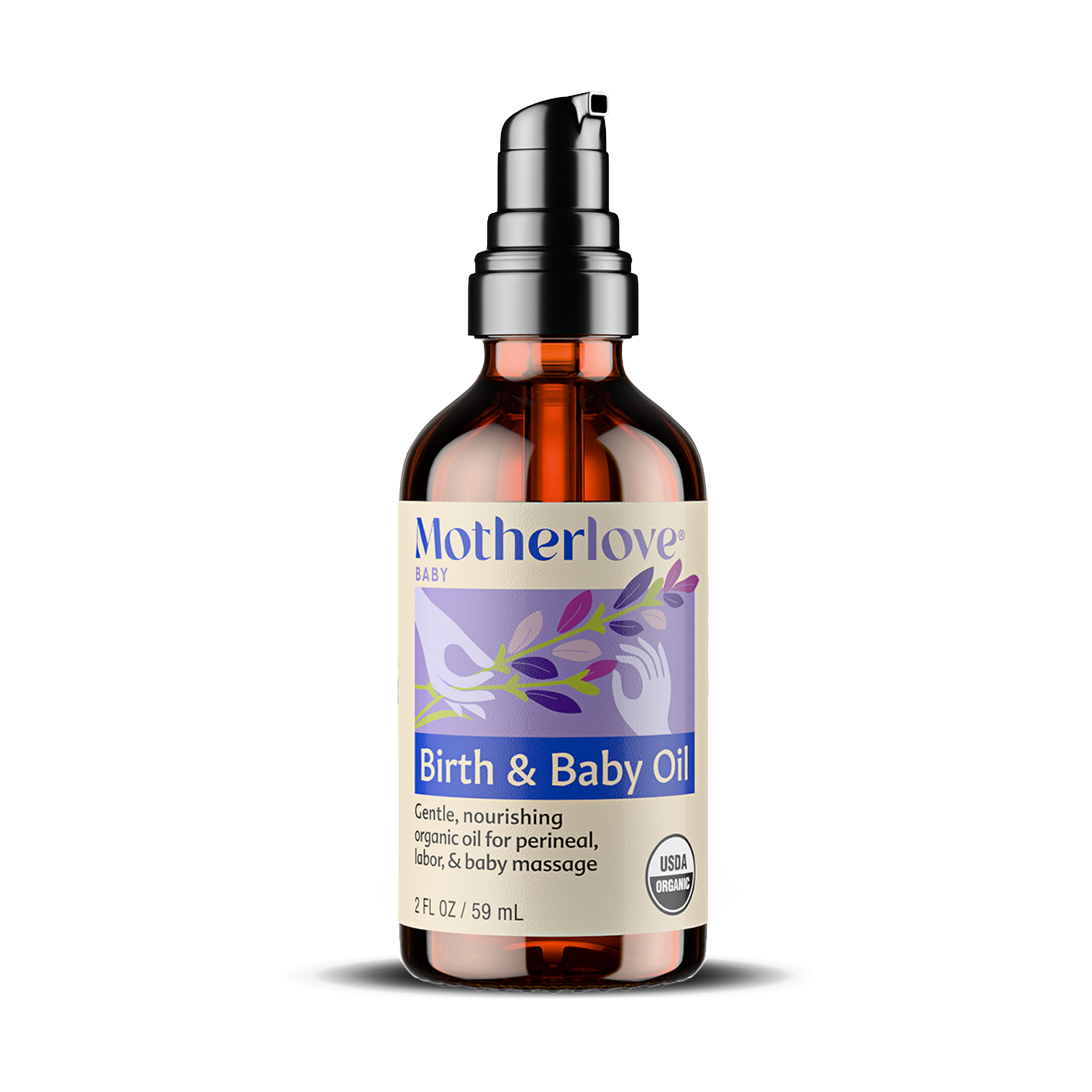 Motherlove Birth & Baby Oil.