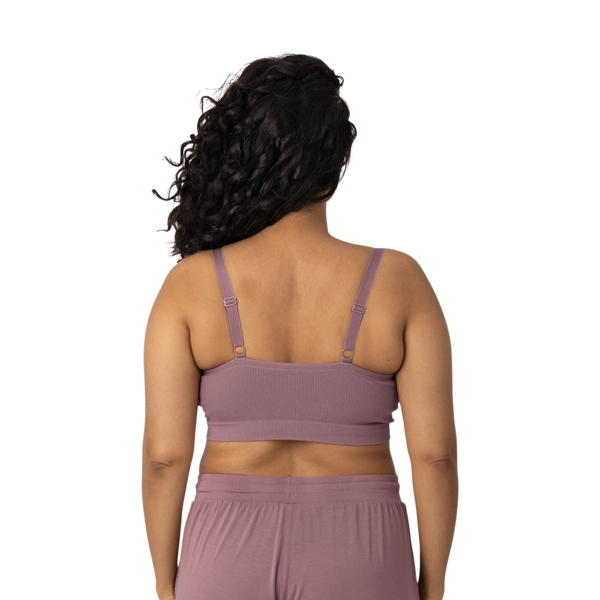 Kindred Bravely Sublime Bamboo Viscose Hands-Free Pumping Lounge & Sleep Bra - Twilight, X-Large.
