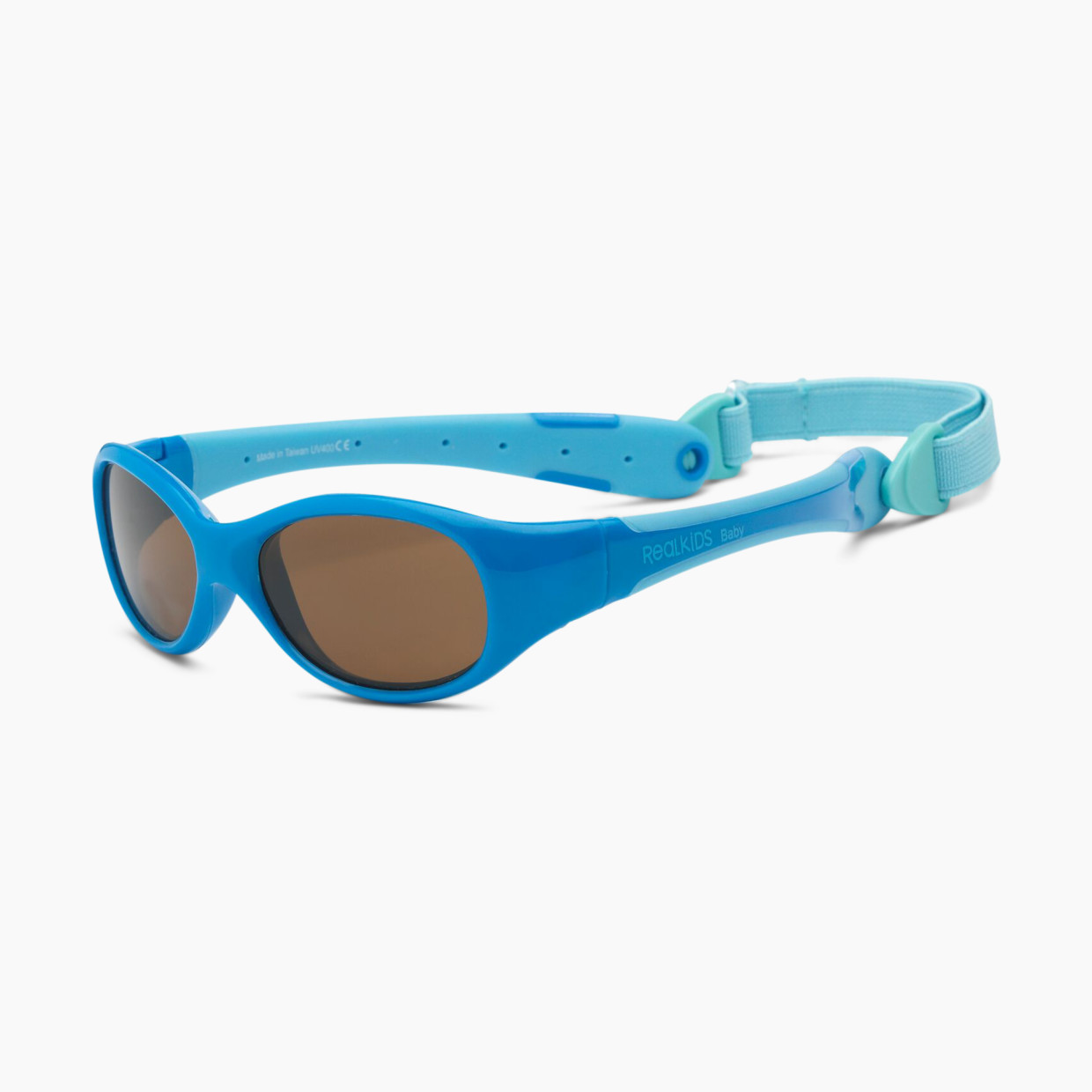 Real Shades Explorer Polarized Sunglasses - Blue/Light Blue, 0-24 Months.