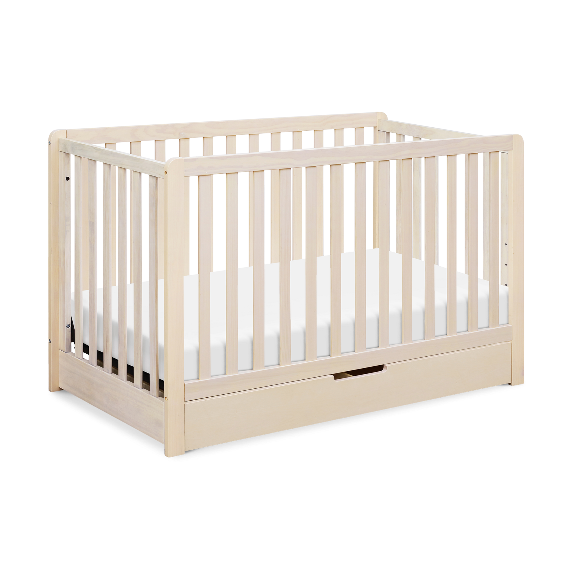 Carter's by DaVinci Colby 4in1 Convertible Crib with Trundle Drawer Washed Natural
