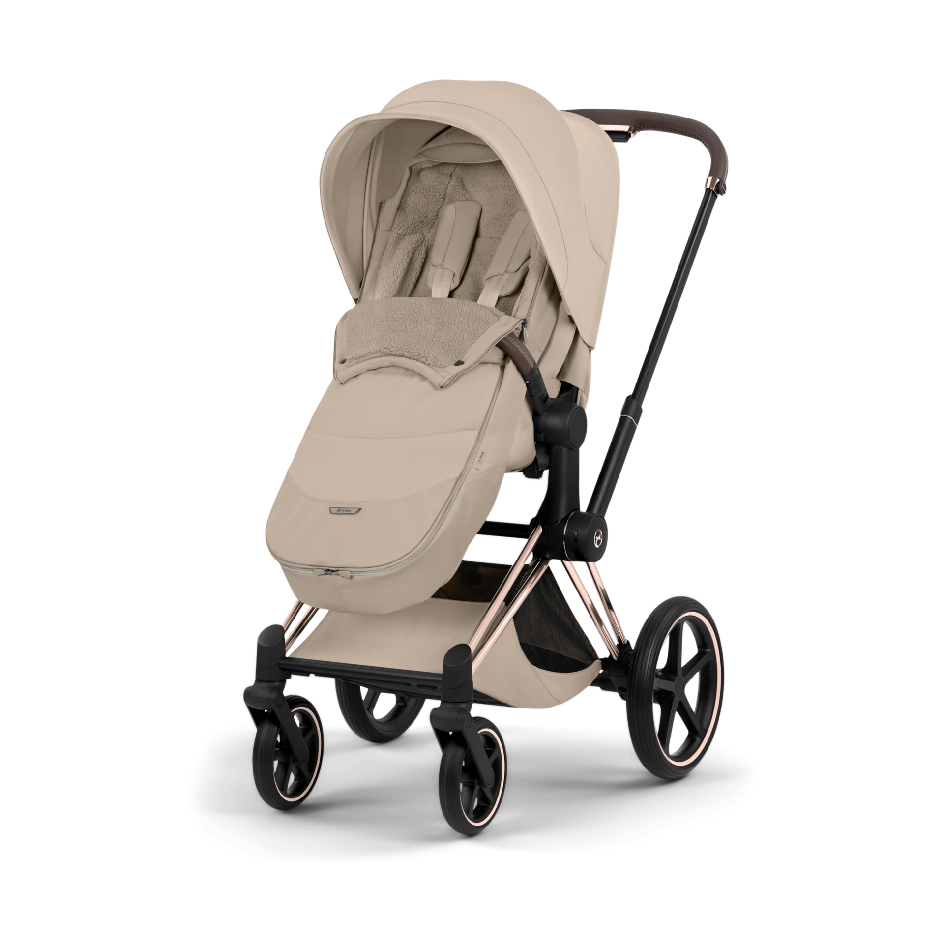 Cybex Platinum Footmuff - Cozy Beige.