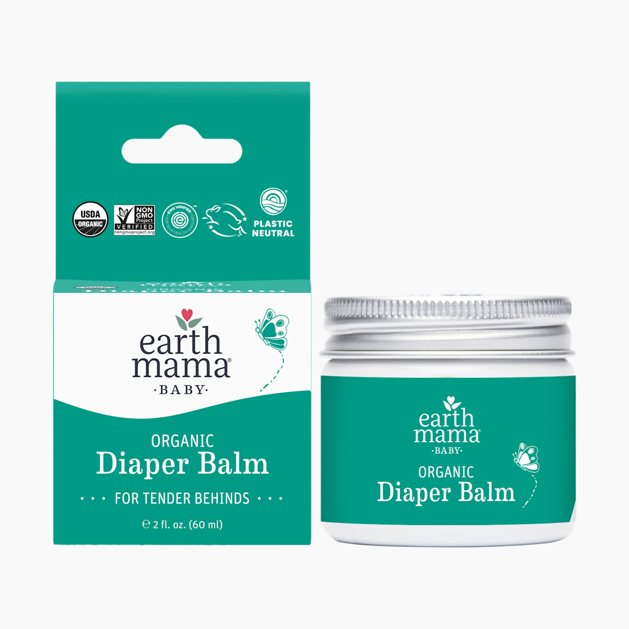 Earth Mama Organic Diaper Balm - 2 Fl Oz, 1.