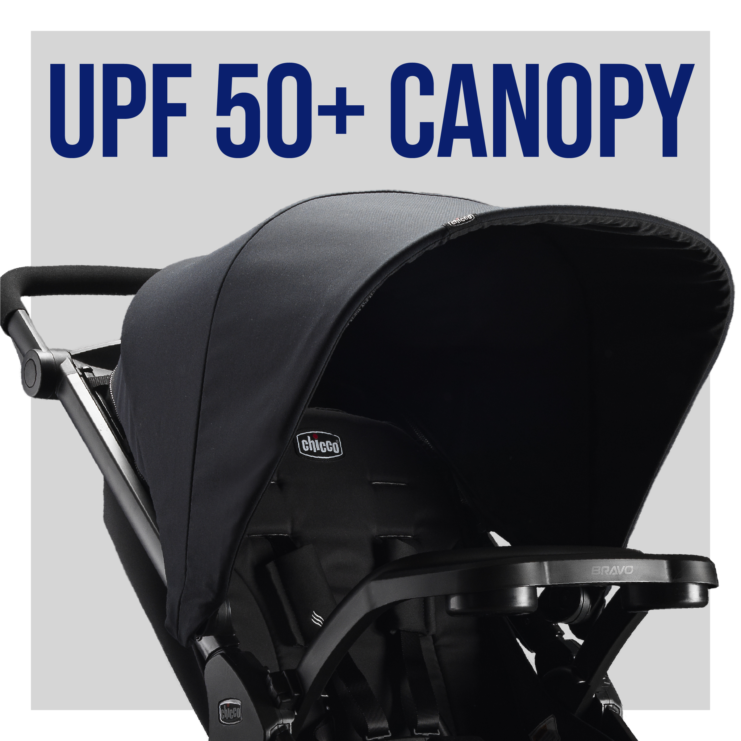 Chicco Bravo ClearTex Trio Travel System - Ombra.