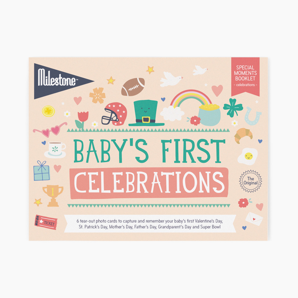 Milestone Baby's First Celebrations Photo Card Booklet.