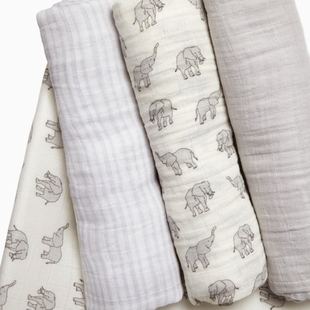Tiny Kind Organic Muslin Swaddle (3 Pack).