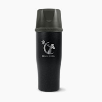 CERES CHILL Mini Breastmilk Chiller Demigoddess, Up to 12 oz. Reusable Storage Container, Keeps Milk at Safe Temperatures for Up to 16 Hours, Bottle Cooler, Connects w/Most Pumps (Shimmering Black)