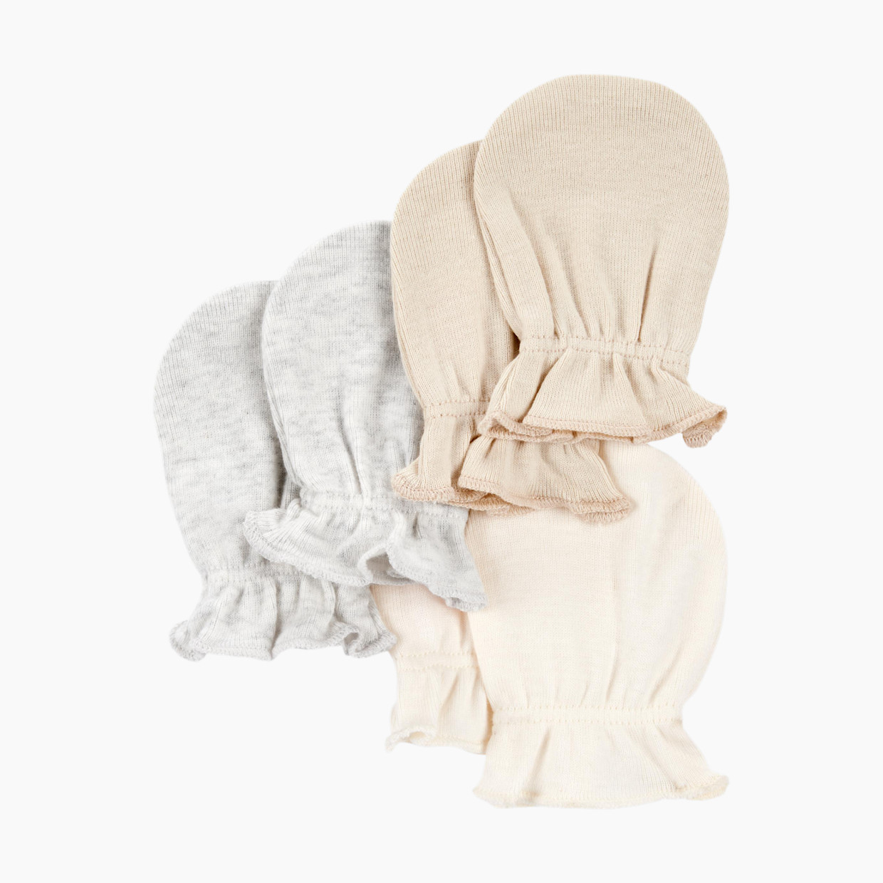 Carter's 3-Pack Mittens - Neutral, 0-3 M.