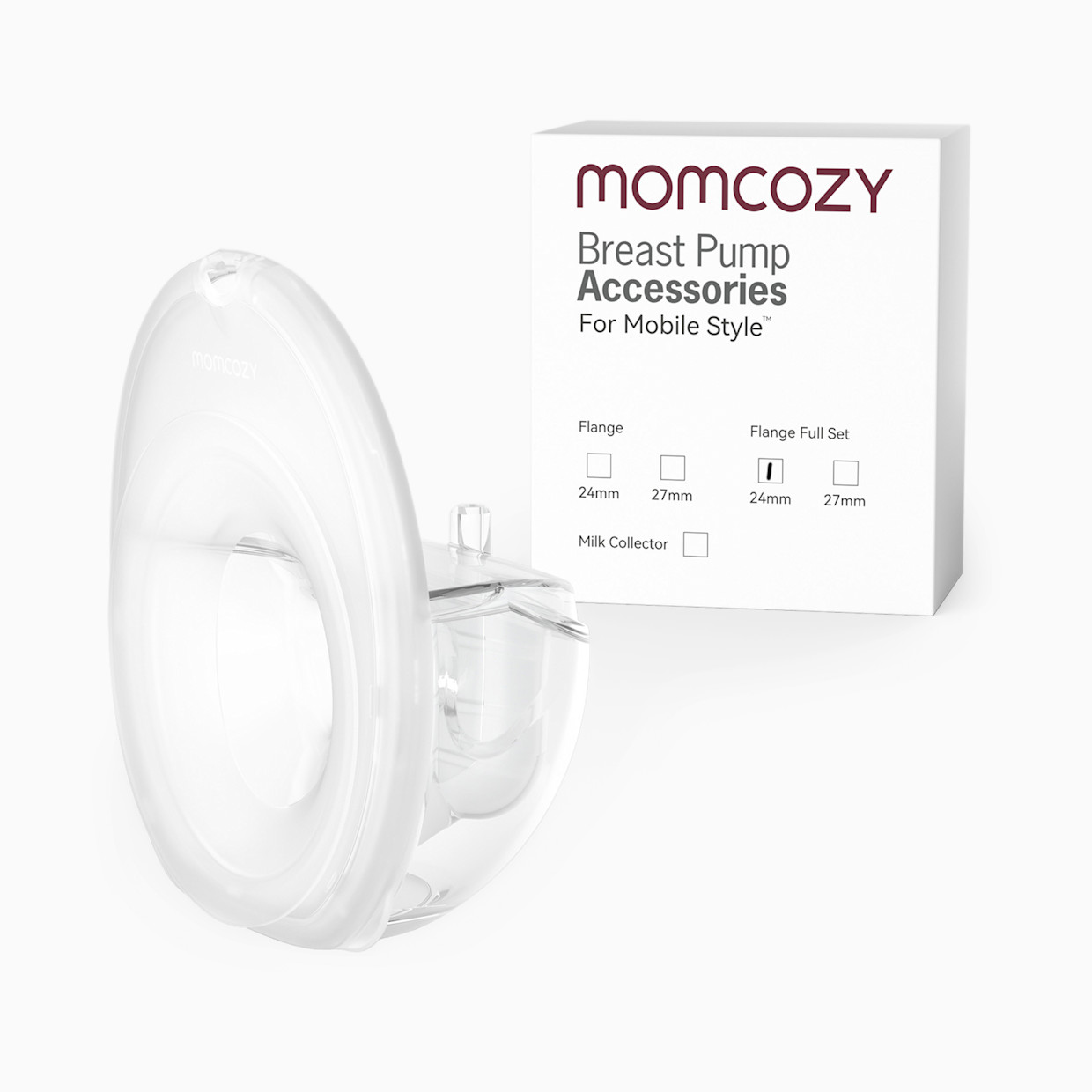 Momcozy M6 Breast Pump Replacement Parts Kit - 24mm.