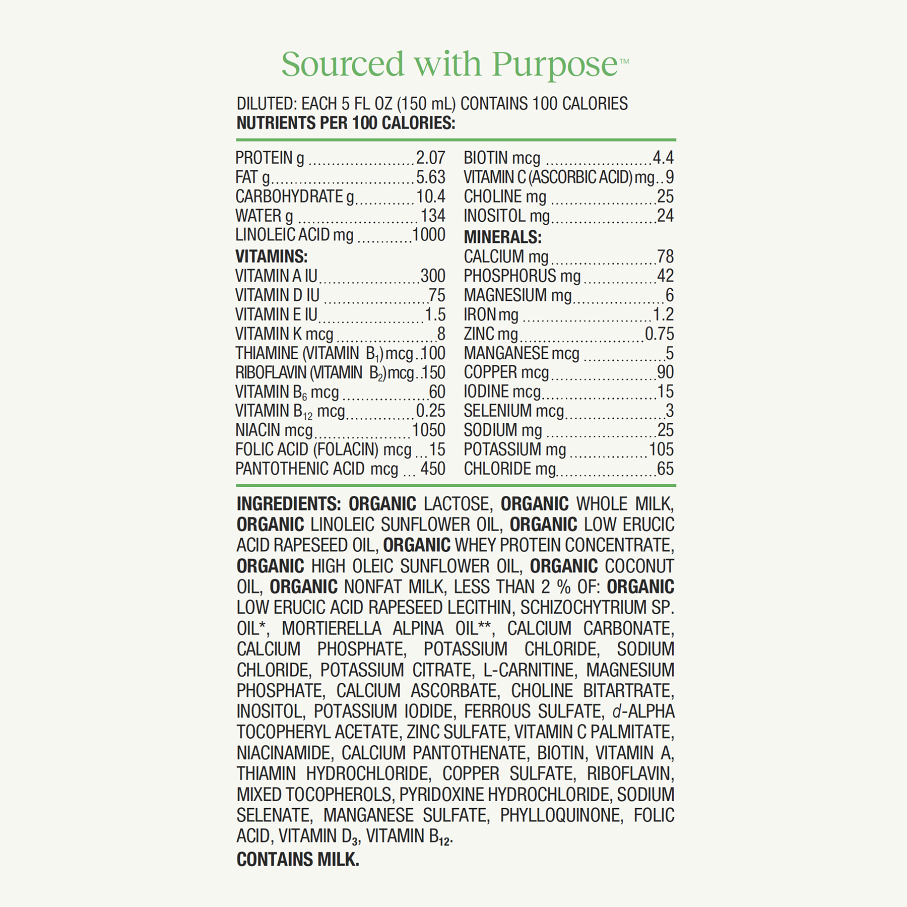 Bobbie Organic Whole Milk Infant Formula - 2.