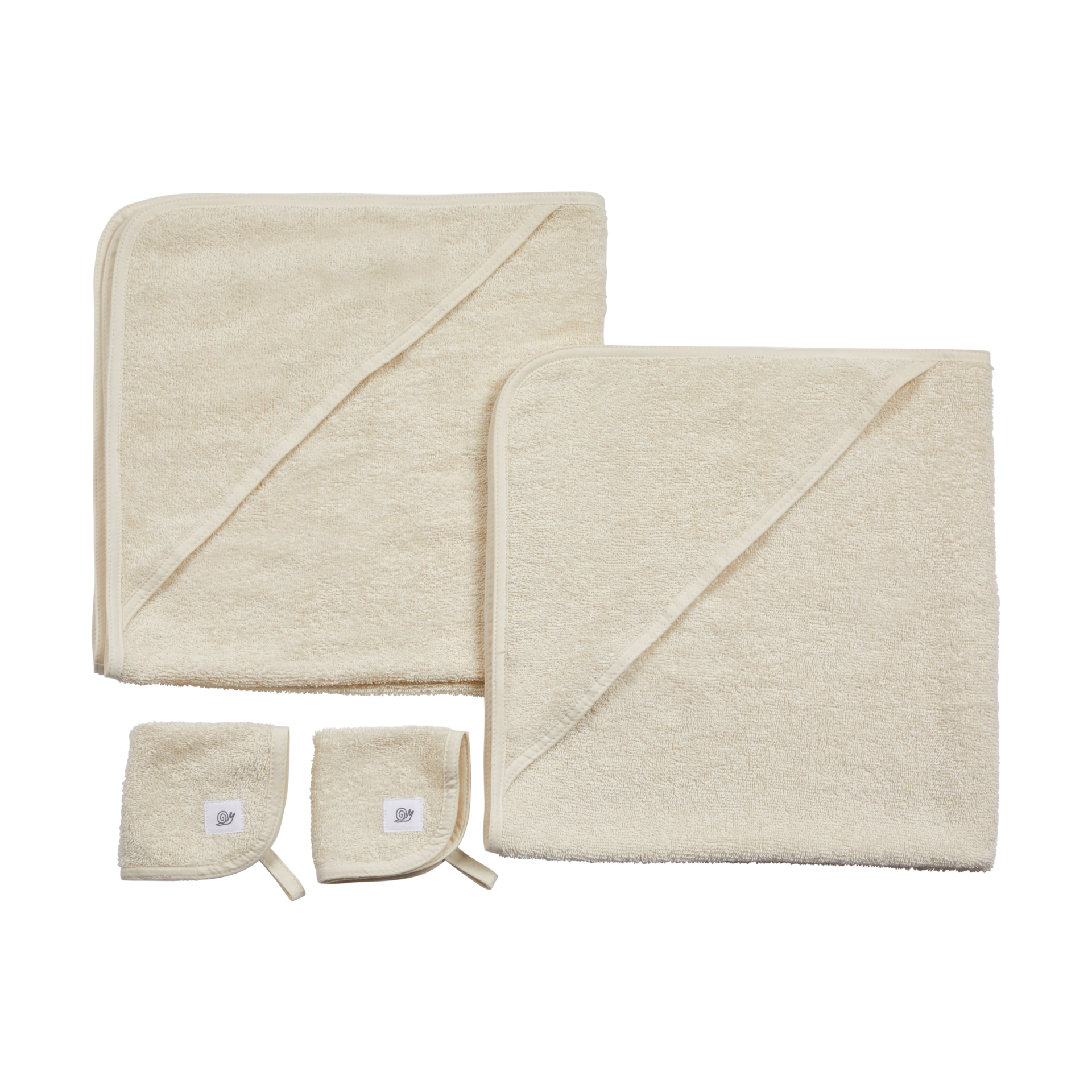 Tiny Kind Bath and Towel Spa Set Antique White, 024 M Babylist Shop