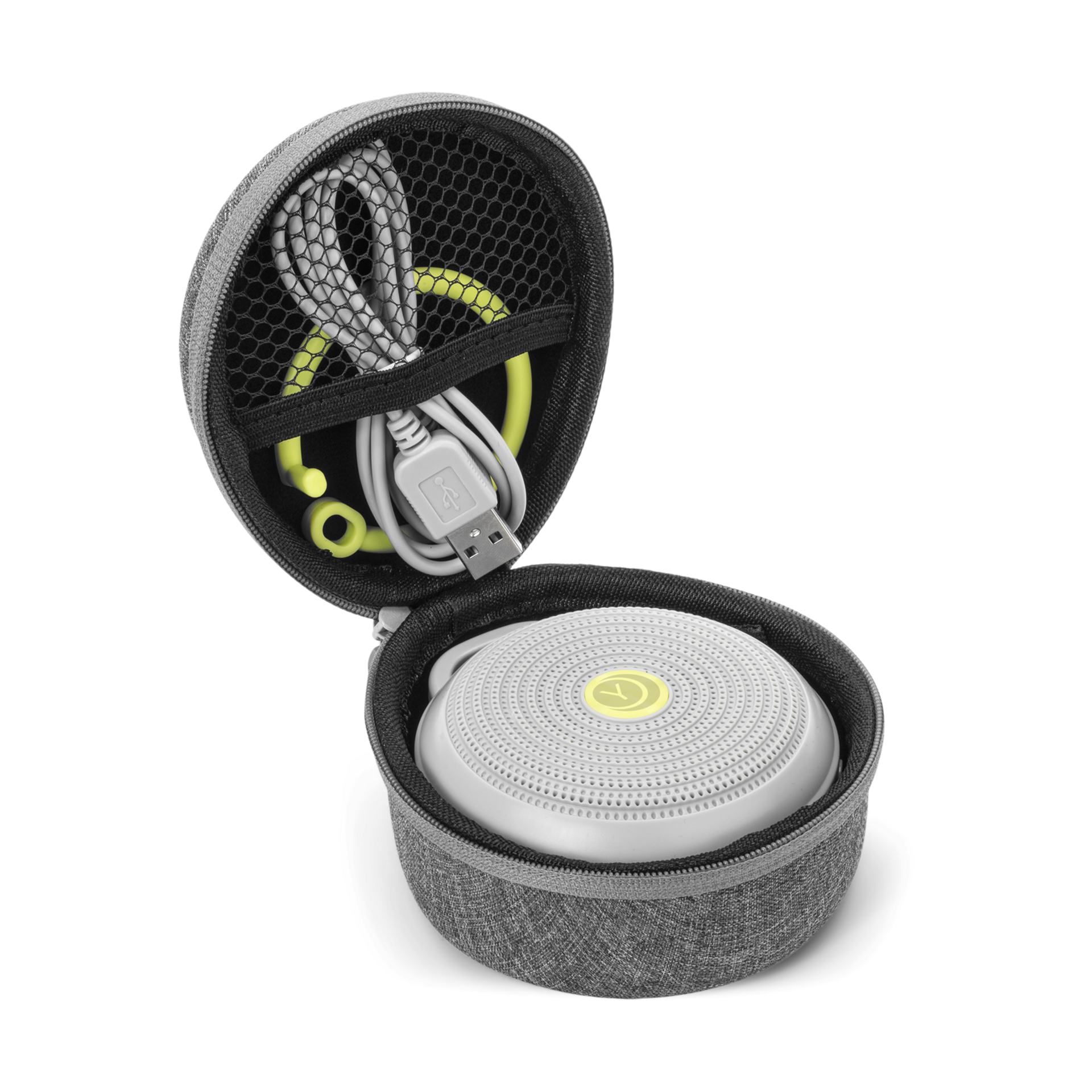 Yogasleep Hushh White Noise Machine + Travel Case Bundle.