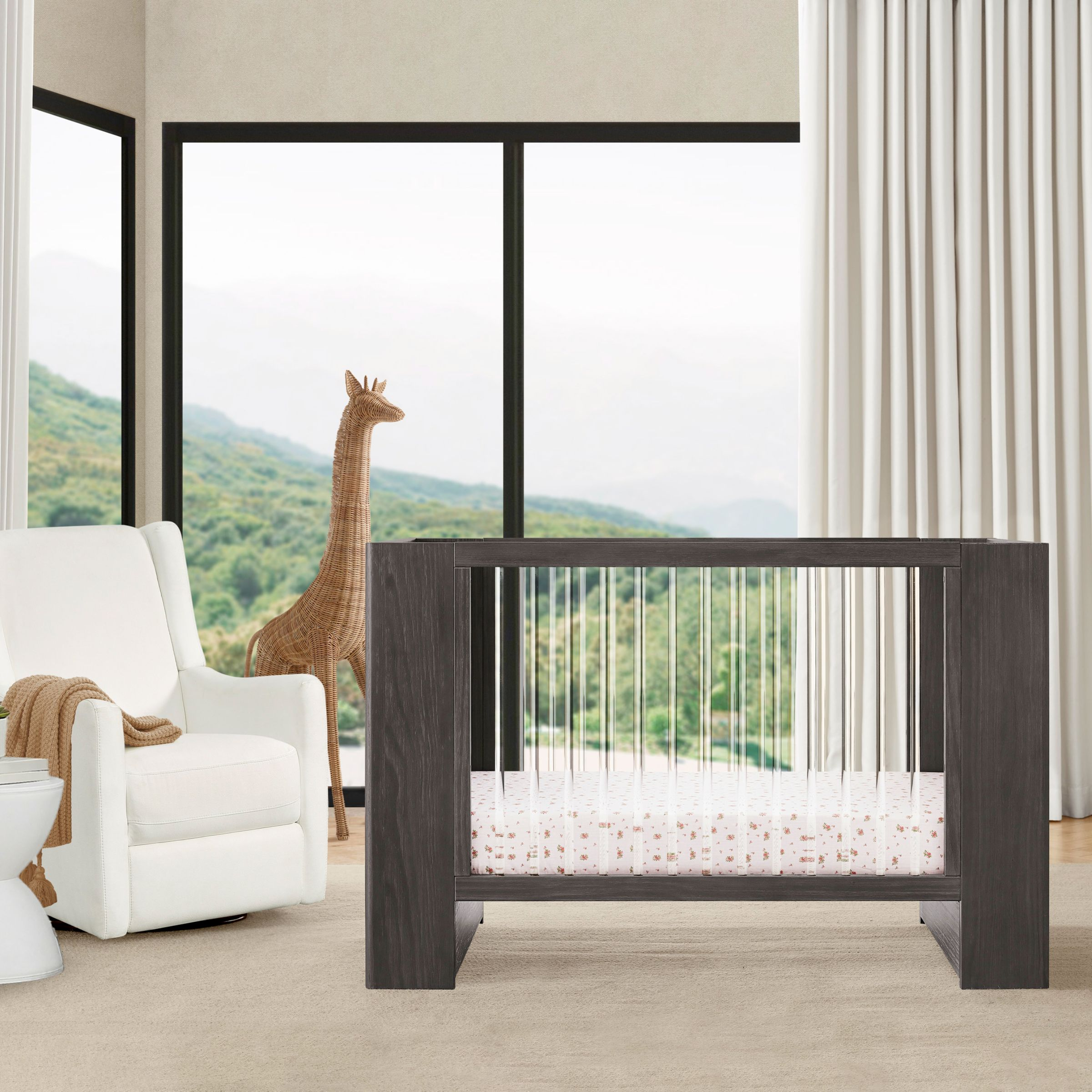 Delta Children Aerin 4-in-1 Convertible Crib.