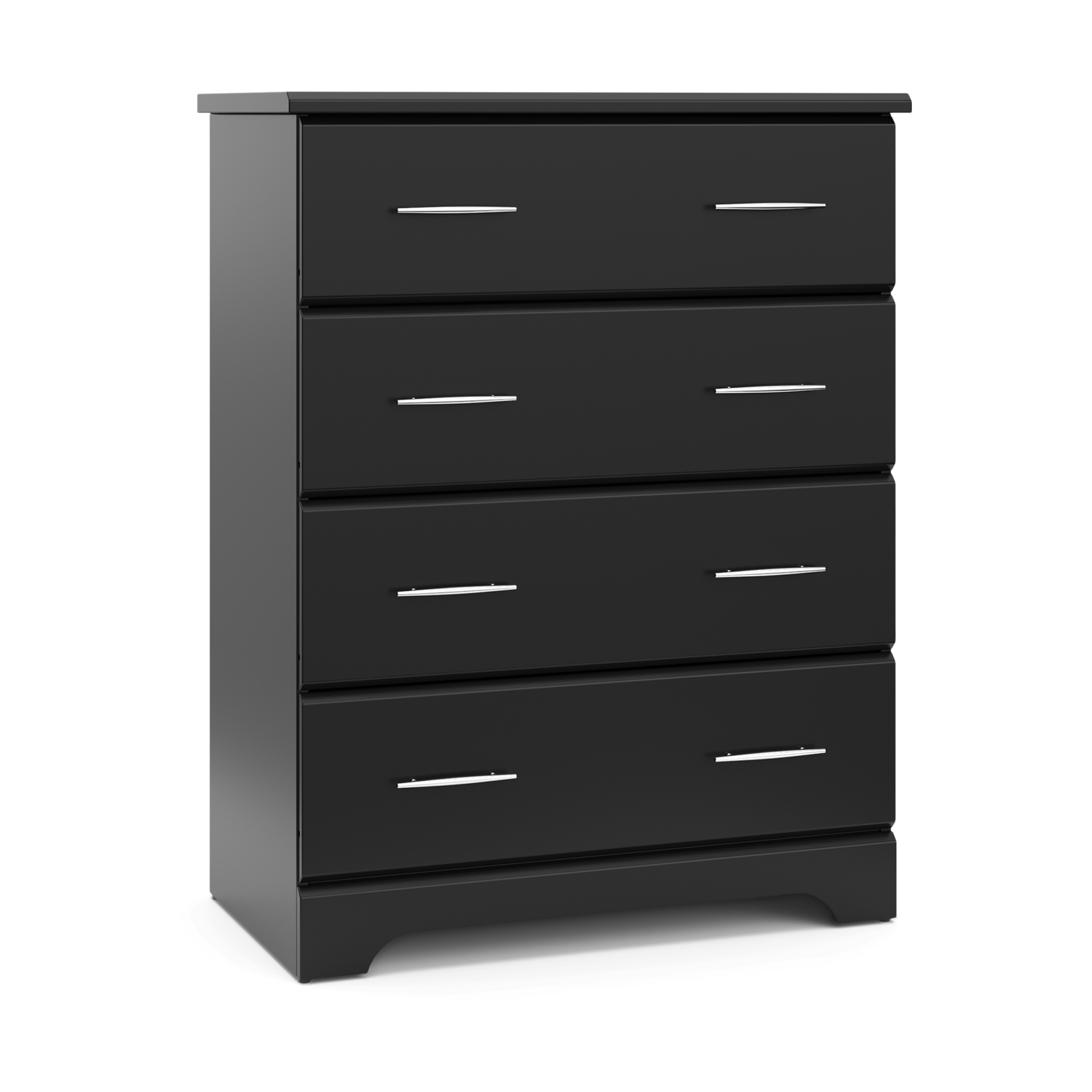 Storkcraft Brookside 4 Drawer Chest - Black.