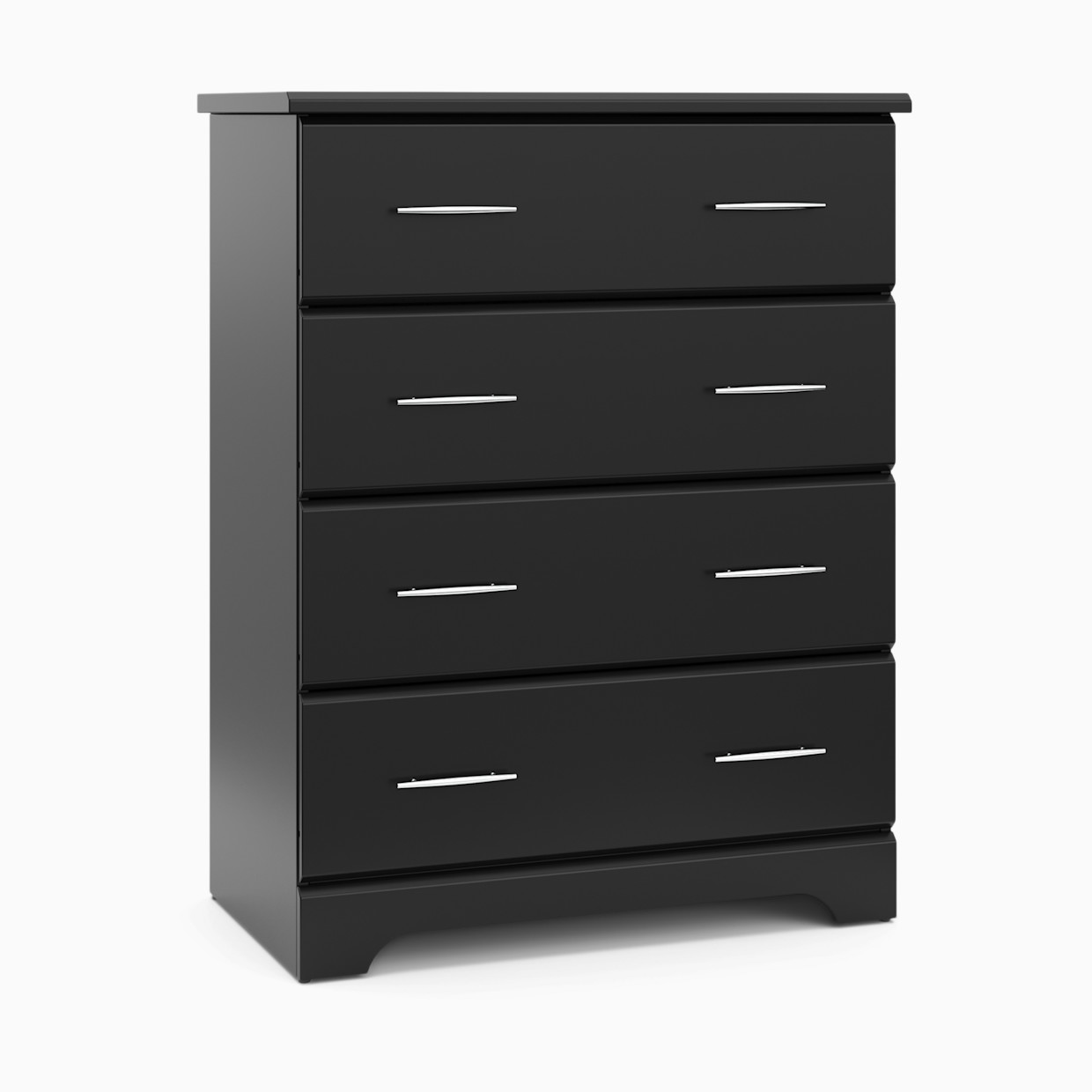 Storkcraft Brookside 4 Drawer Chest - Black.