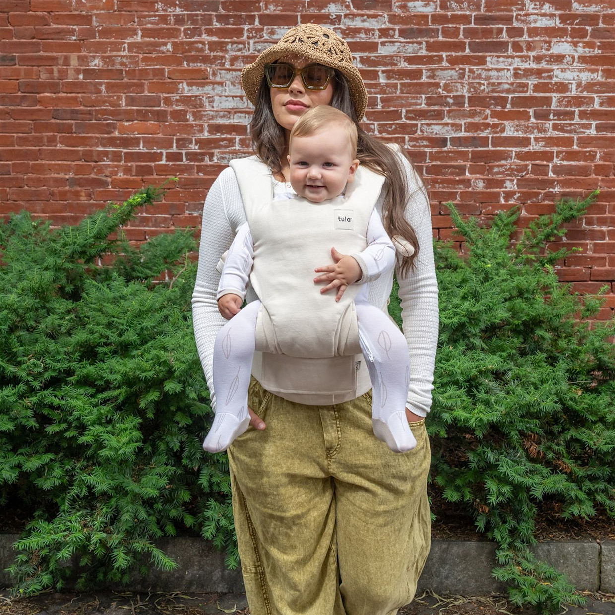 Tula Explore Carrier - Dove, Linen.