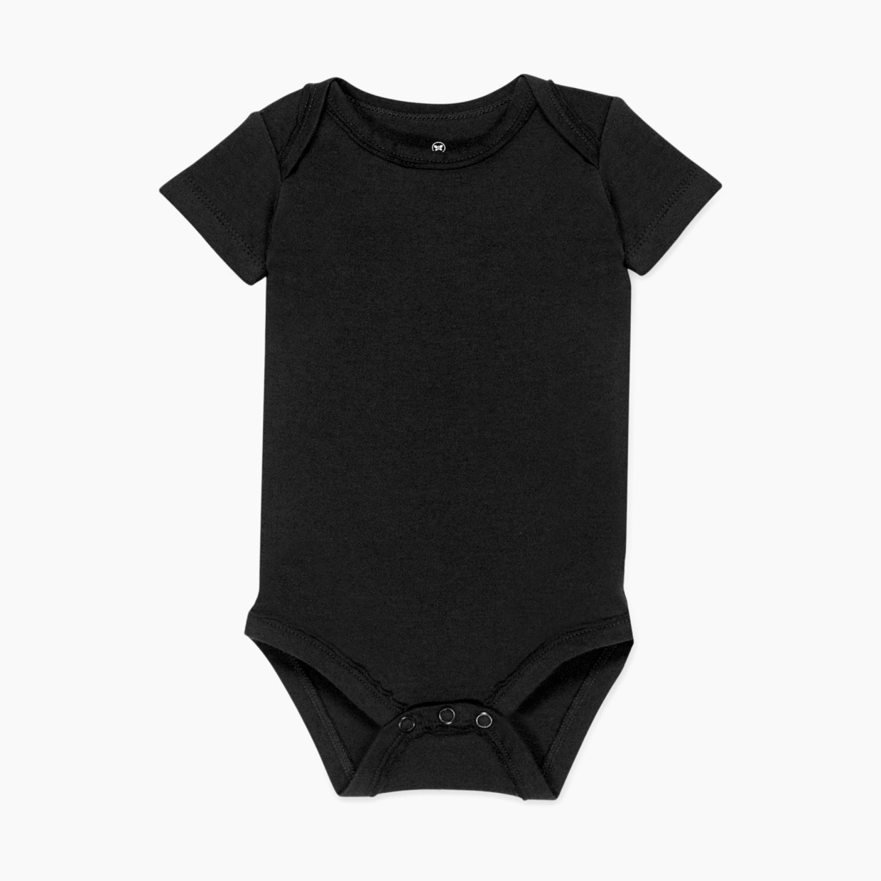 Honest Baby Clothing 5-Pack Organic Cotton Short Sleeve Bodysuit - Gray Ombre, Nb, 5.