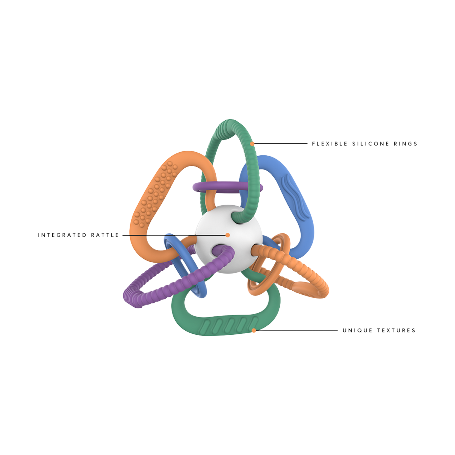 Quark Thiingy Teething Ball.