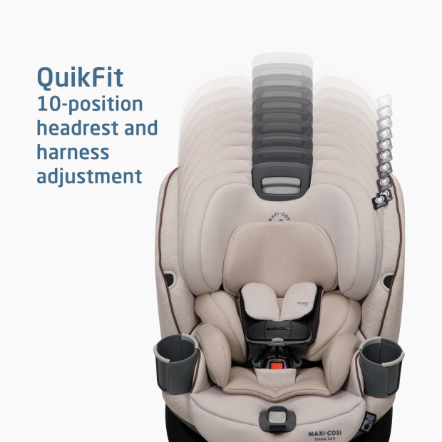 Maxi-Cosi Emme 360 Rotating All-in-One Car Seat - Desert Wonder.