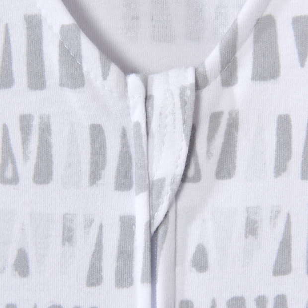 Halo SleepSack Wearable Blanket Cotton - Grey Squares & Triangels, Medium.