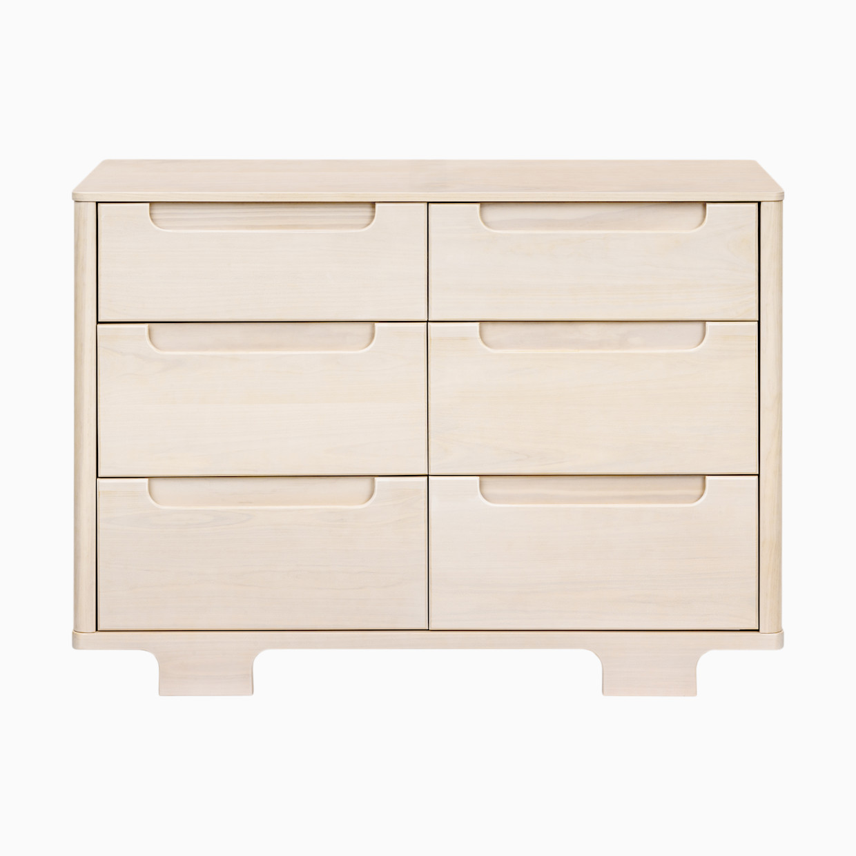 babyletto Yuzu 6-Drawer Dresser - Washed Natural.