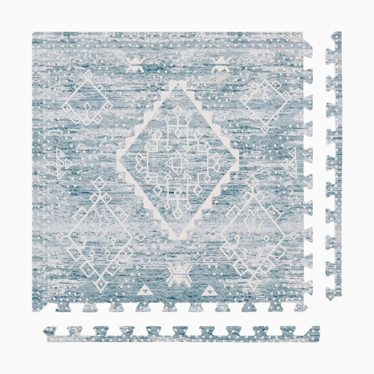 House of Noa Little Nomad Play Mat l Ula - Indigo, 8X8.