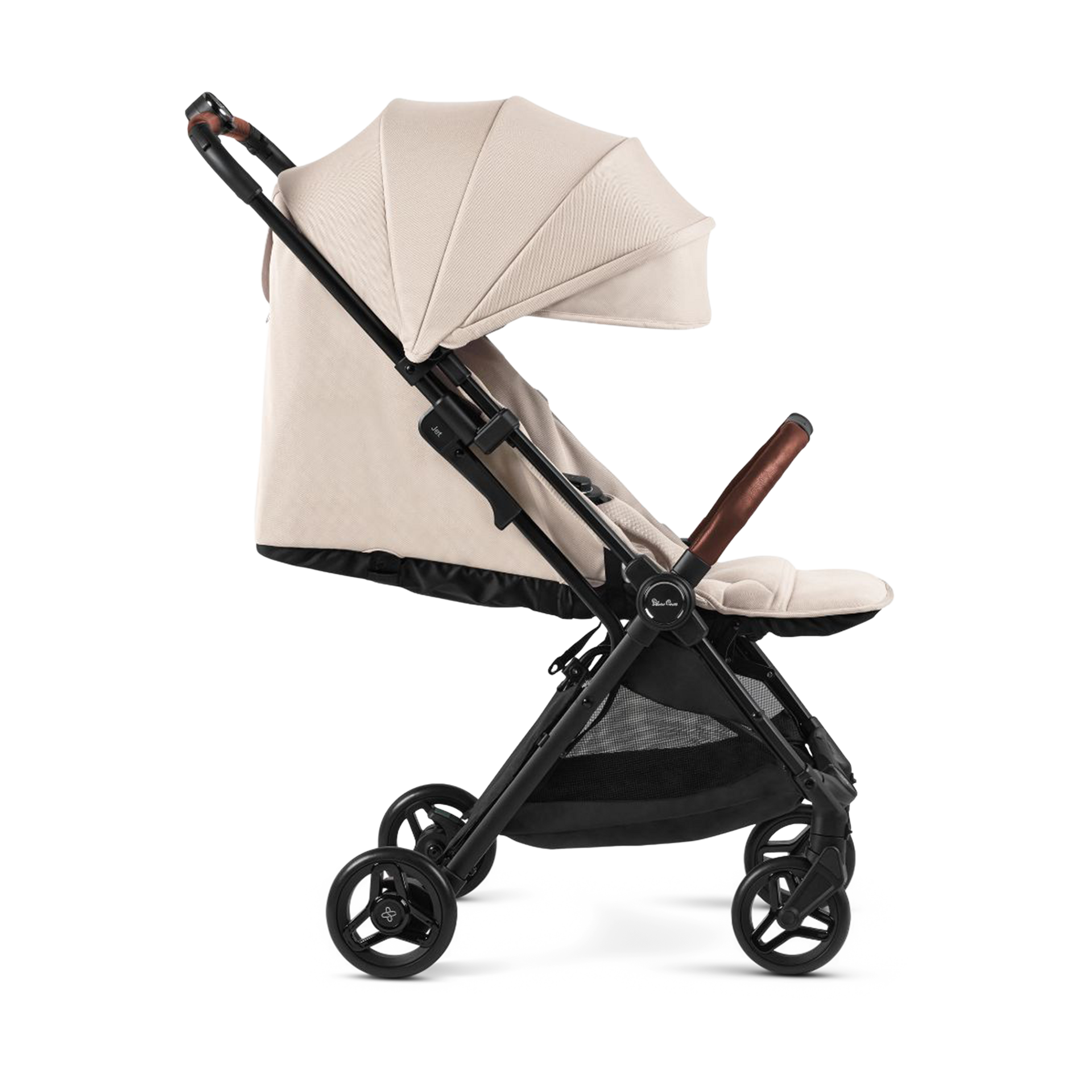 Silver Cross Jet 5 Stroller - Almond.