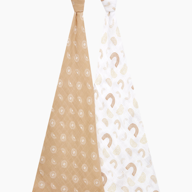 Aden + Anais Classic Cotton Muslin Swaddles (2 Pack) - Keep Rising.