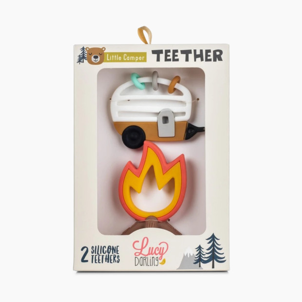 Lucy Darling Baby Teether Sensory Toy - Little Camper.